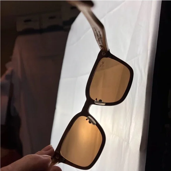 RARE Maui Jim Hoomau STG-BG POLARIZED sunglasses. BEST OPTICS (Read description) - Picture 4 of 10